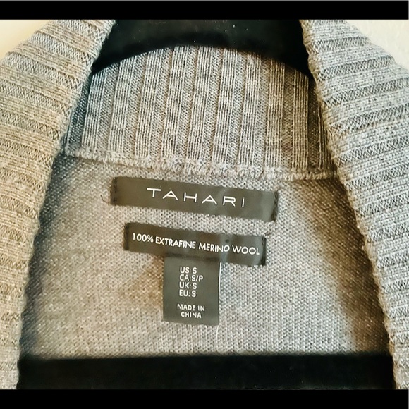 Tahari Merino Wool Sweater - Picture 5 of 7